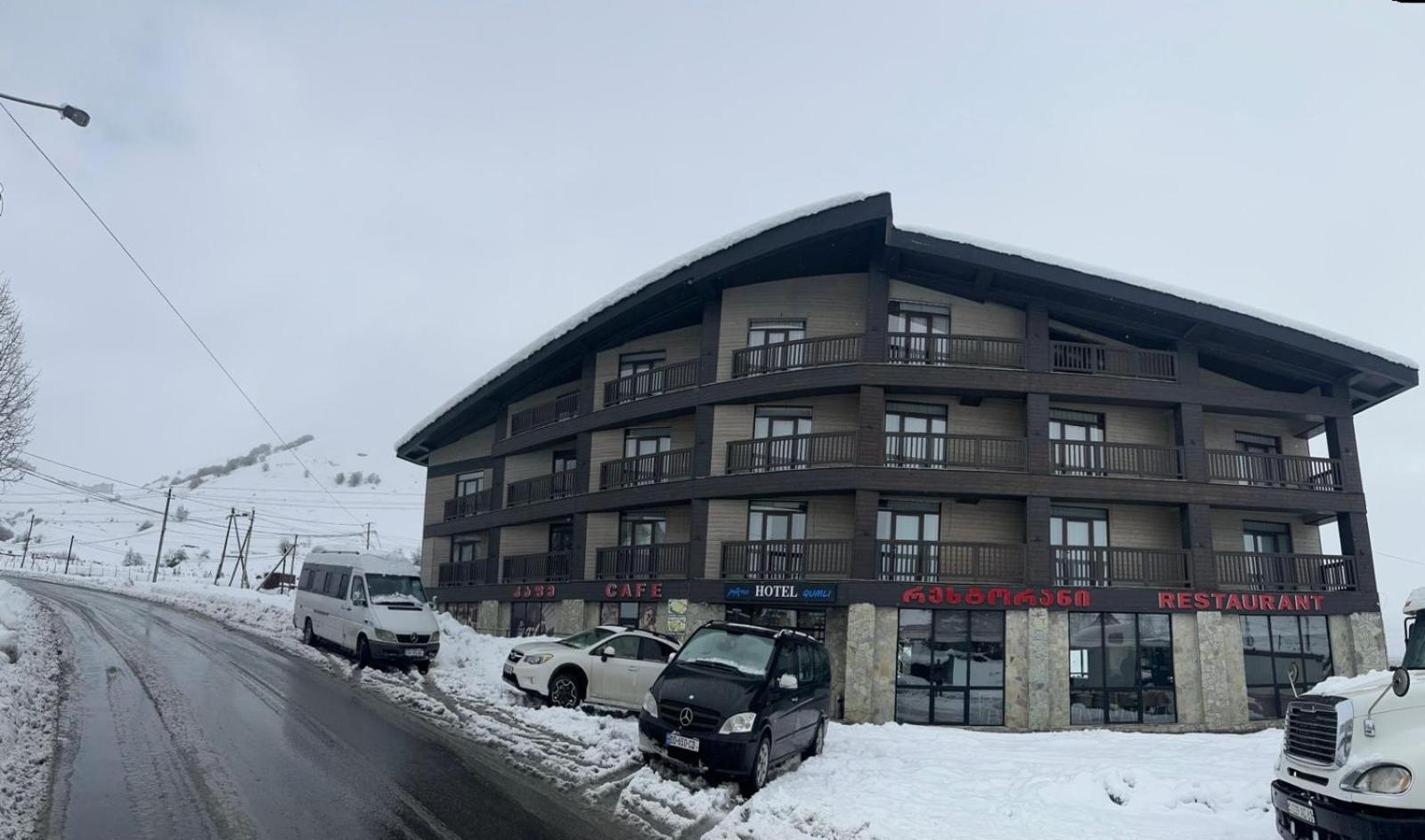 Hotel Qumli Гудаури Экстерьер фото